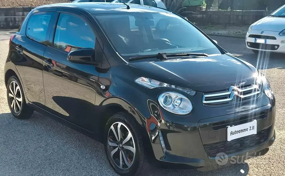 Usata Citroën C1 Shine 72 CV (52 kW) 2021 Nero Utilitaria