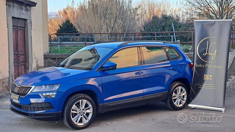 Usata Skoda Karoq Style 115 CV (84 kW) 2019 Blu SUV