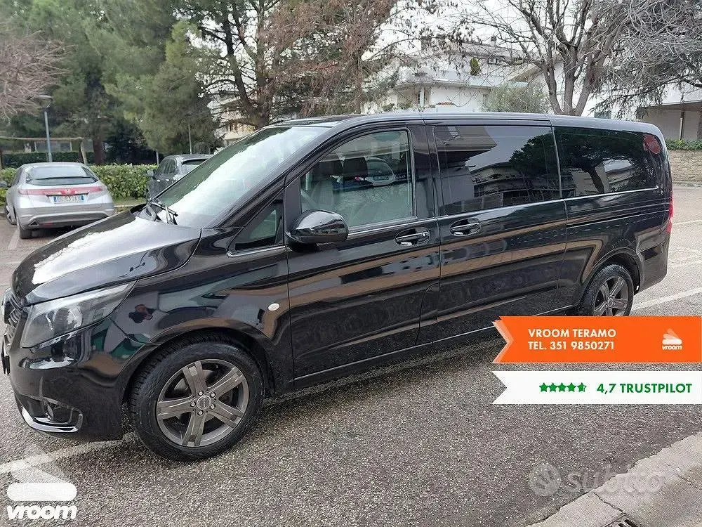 Usata Mercedes Vito 136 CV (100 kW) 2017 Nero Furgone