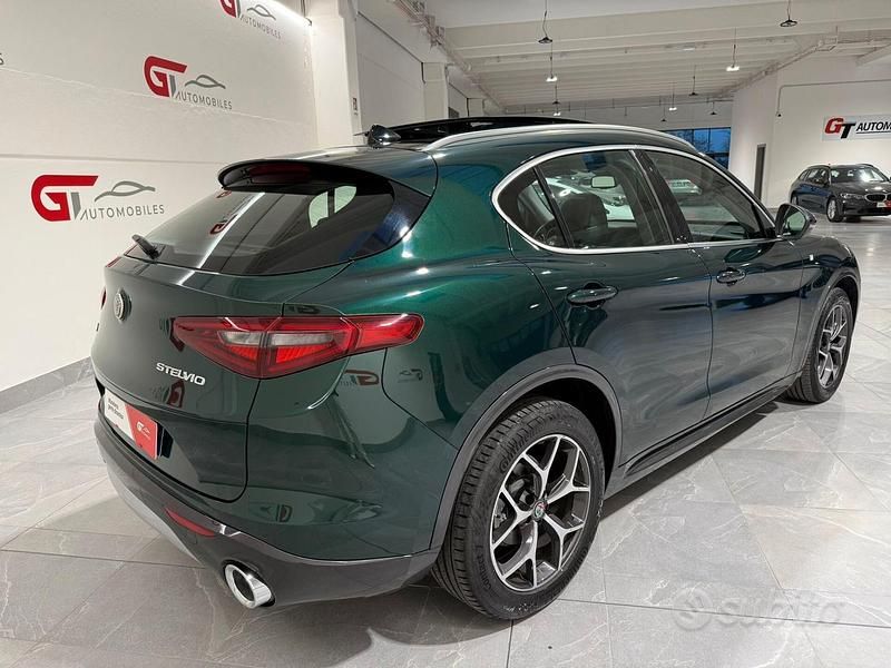 Usata Alfa Romeo Stelvio Ti 210 CV (154 kW) 2021 Verde SUV