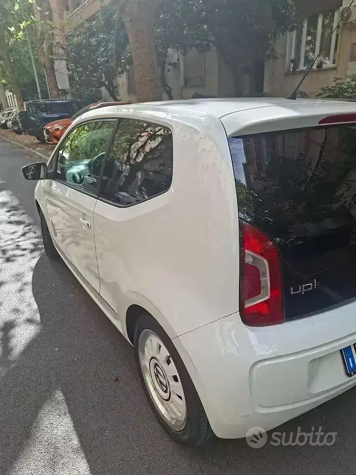 Usata VW up! 75 CV (55 kW) 2012 Bianco Utilitaria