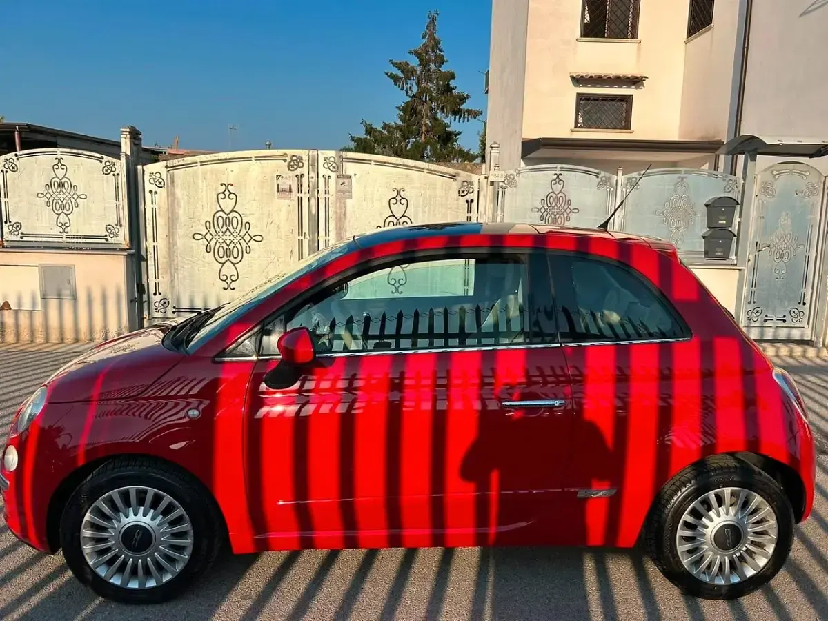 Usata Fiat 500 Lounge 69 CV (50 kW) 2010 Rosso Berlina