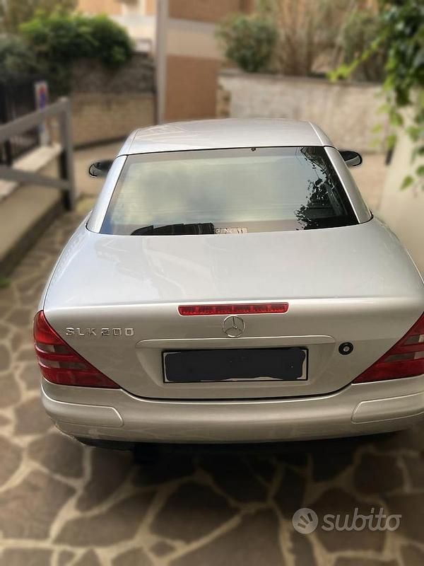 Usata Mercedes SLK200 192 CV (141 kW) 1999 Grigio Cabrio