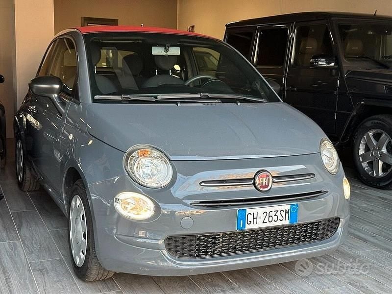 Usata Fiat 500 70 CV (51 kW) 2022 Grigio Cabrio