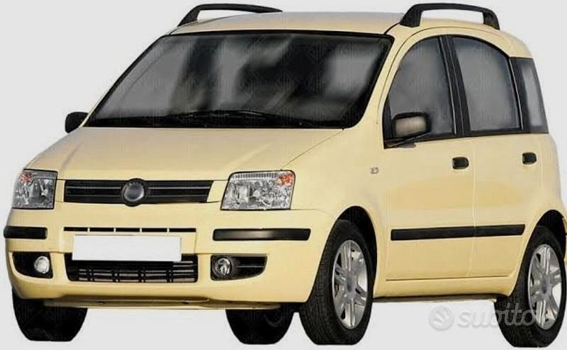 Usata Fiat Panda 2007 Giallo Utilitaria