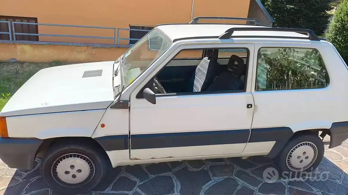 Usata Fiat Panda 54 CV (39 kW) 2001 Bianco Utilitaria