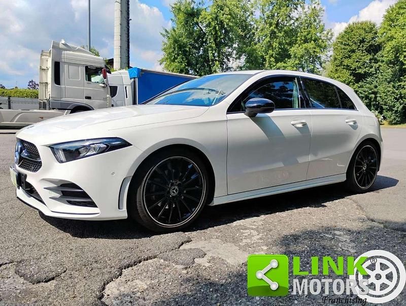 Usata Mercedes A200 Premium 163 CV (119 kW) 2019 Bianco Berlina