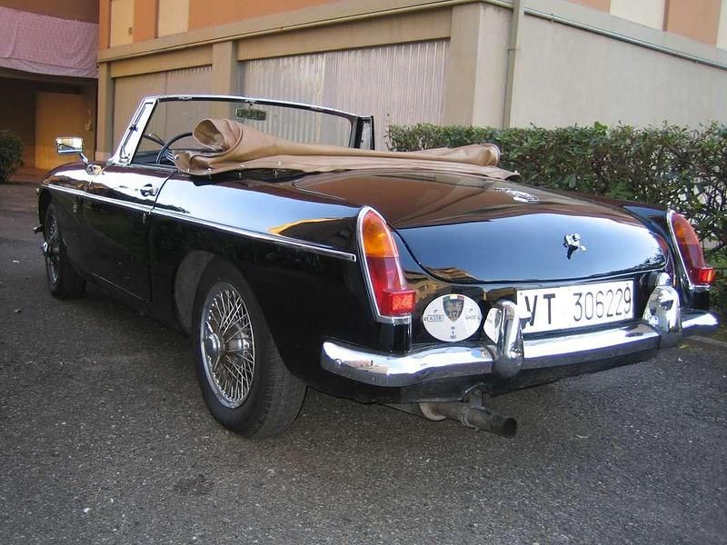 Usata MG B 94 CV (69 kW) 1964 Nero Cabrio