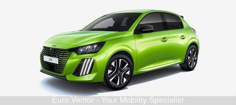 Nuova Peugeot 208 Allure 136 CV (100 kW) 2025 Giallo Utilitaria