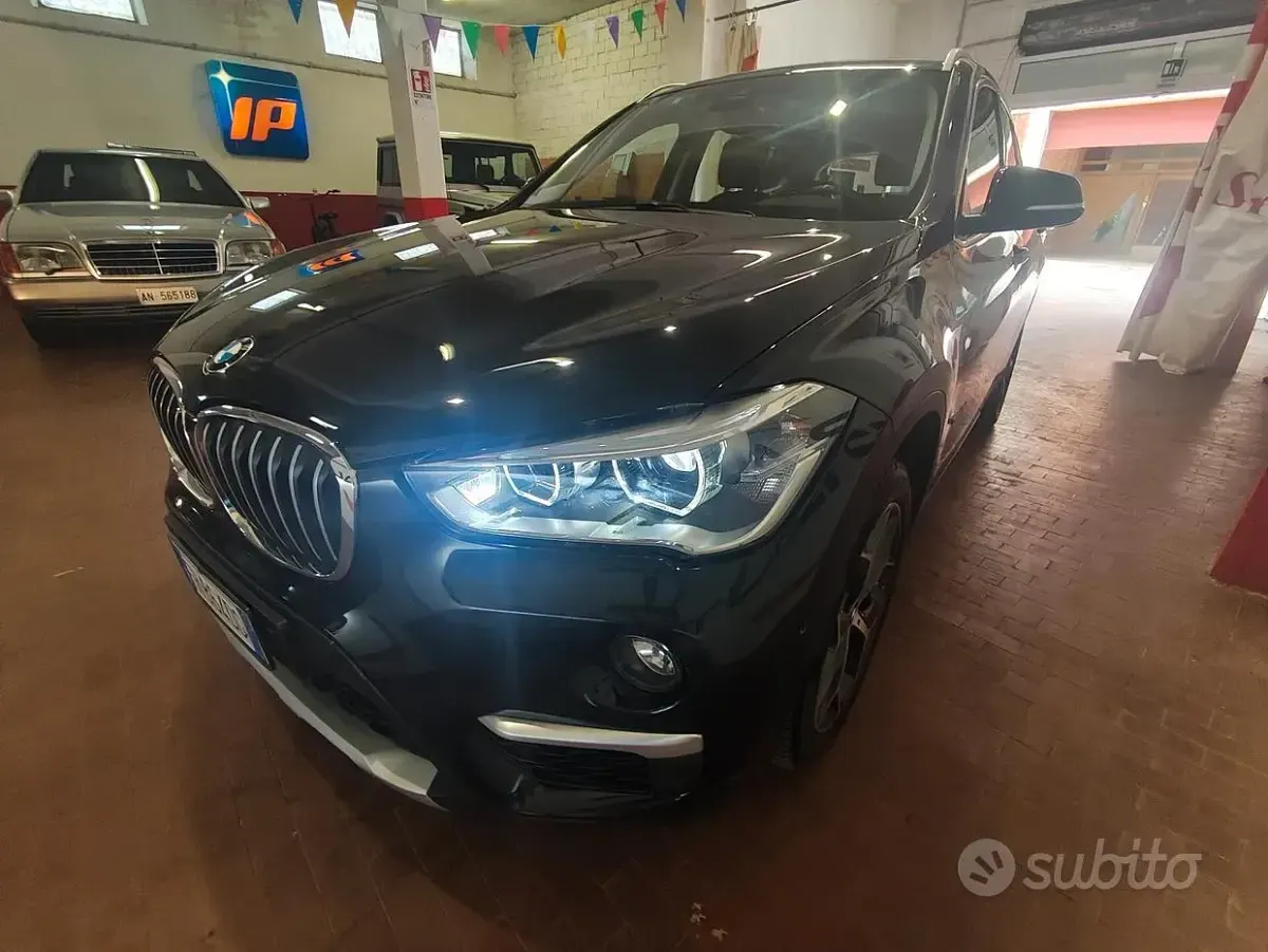 Usata BMW X1 Sport Line 150 CV (110 kW) 2017 Nero SUV
