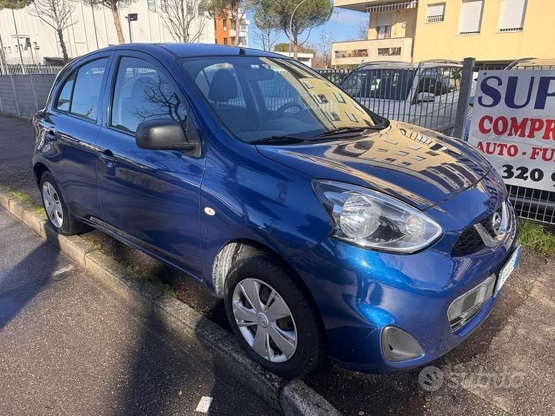 Usata Nissan Micra 80 CV (58 kW) 2016 Blu Utilitaria