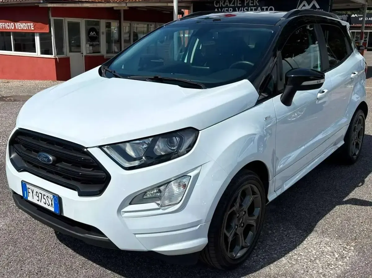 Usata Ford Ecosport ST-Line 125 CV (91 kW) 2019 Bianco SUV