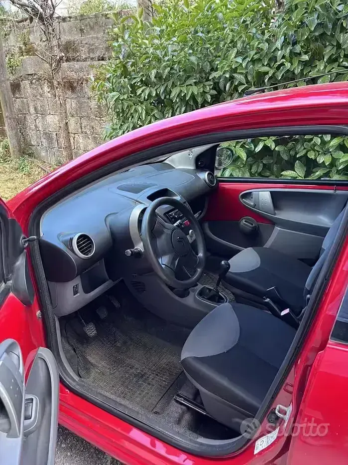 Usata Citroën C1 68 CV (50 kW) 2008 Rosso Utilitaria
