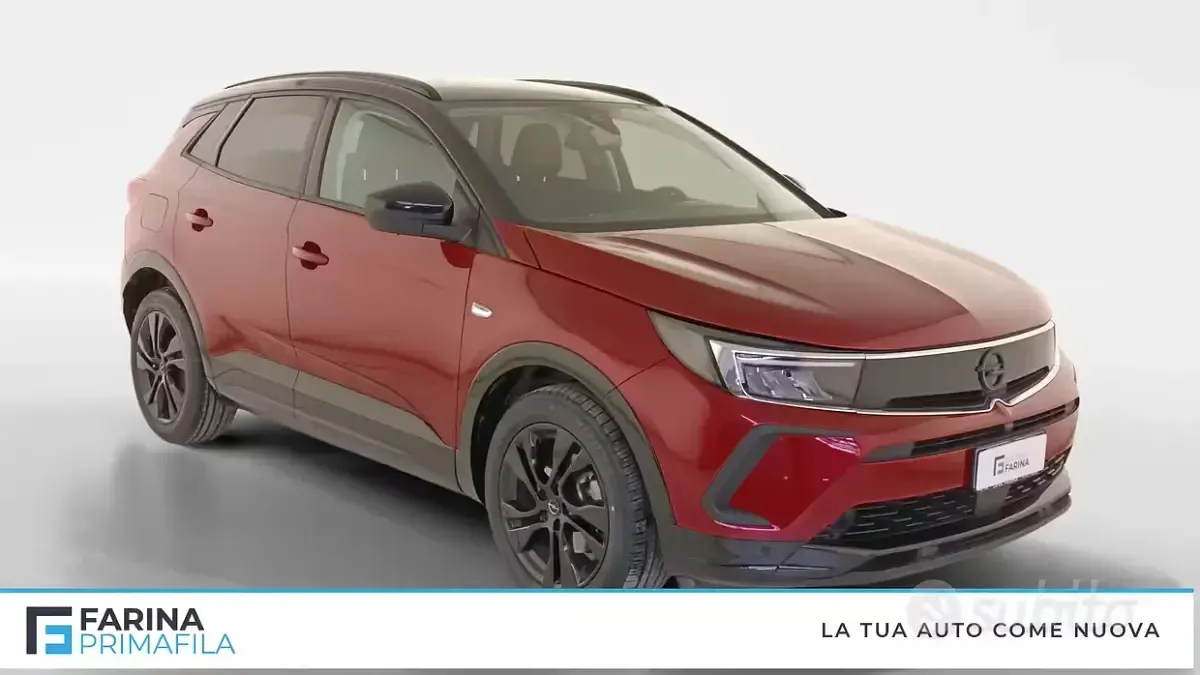 Usata Opel Grandland X S 131 CV (96 kW) 2023 Rosso tetto nero SUV