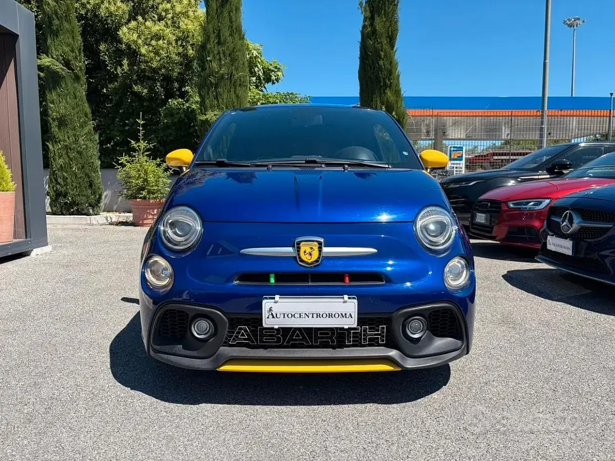 Usata Abarth 595 Pista 160 CV (117 kW) 2018 Blu Berlina