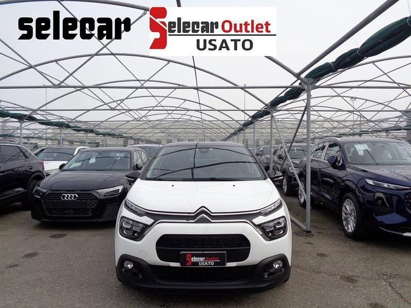 Usata Citroën C3 Shine 102 CV (75 kW) 2024 Bianco/tetto nero Berlina