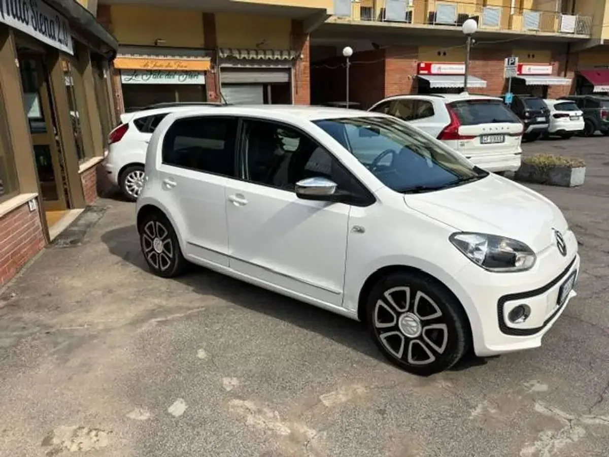 Usata VW up! 75 CV (55 kW) 2012 Bianco Utilitaria