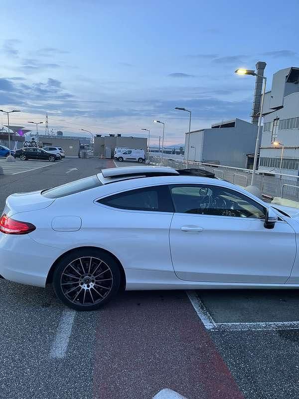 Usata Mercedes C220 170 CV (125 kW) 2016 Bianco Coupé