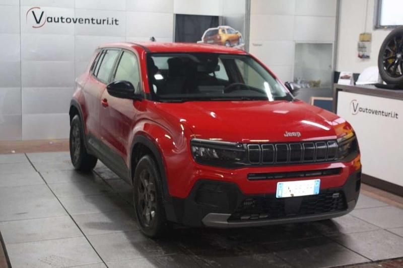 Usata Jeep Avenger Longitude 101 CV (74 kW) 2023 Rosso SUV