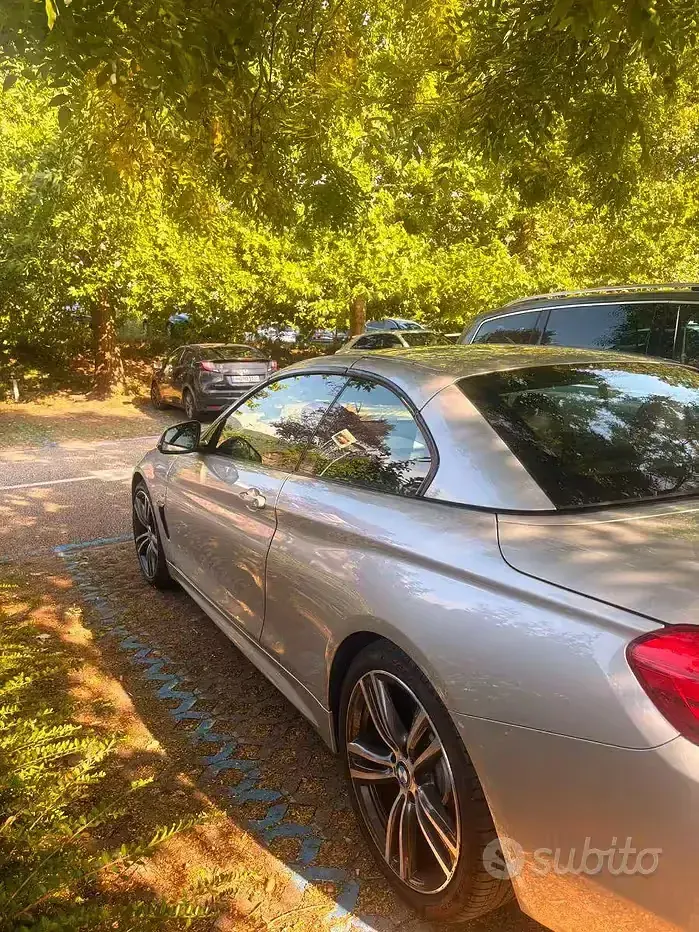 Usata BMW 420 Cabriolet M Sport 190 CV (139 kW) 2015 Grigio Cabrio