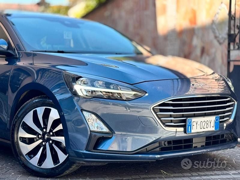 Usata Ford Focus Vignale 150 CV (110 kW) 2019 Blu Berlina