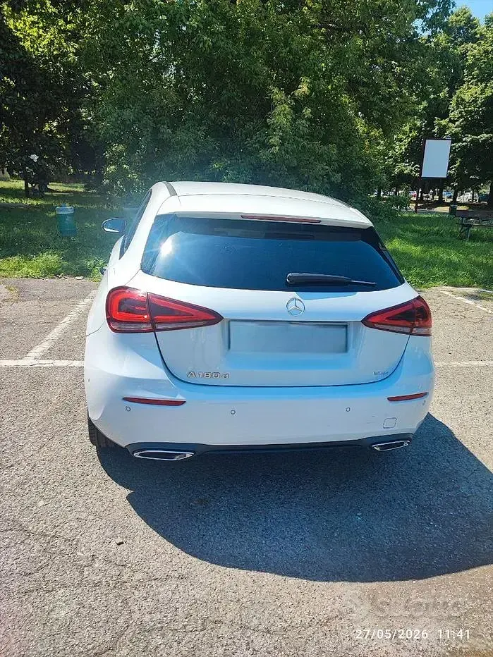 Usata Mercedes A180 116 CV (85 kW) 2019 Bianco Berlina
