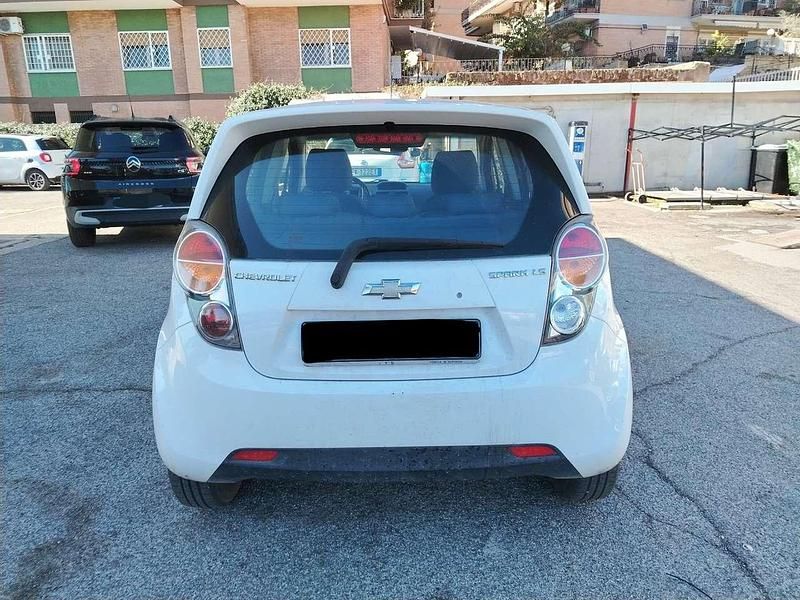 Usata Chevrolet Spark LS 68 CV (50 kW) 2012 Bianco Utilitaria