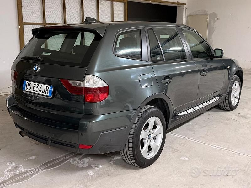 Usata BMW X3 Efficient Dynamics 176 CV (129 kW) 2009 Grigio SUV