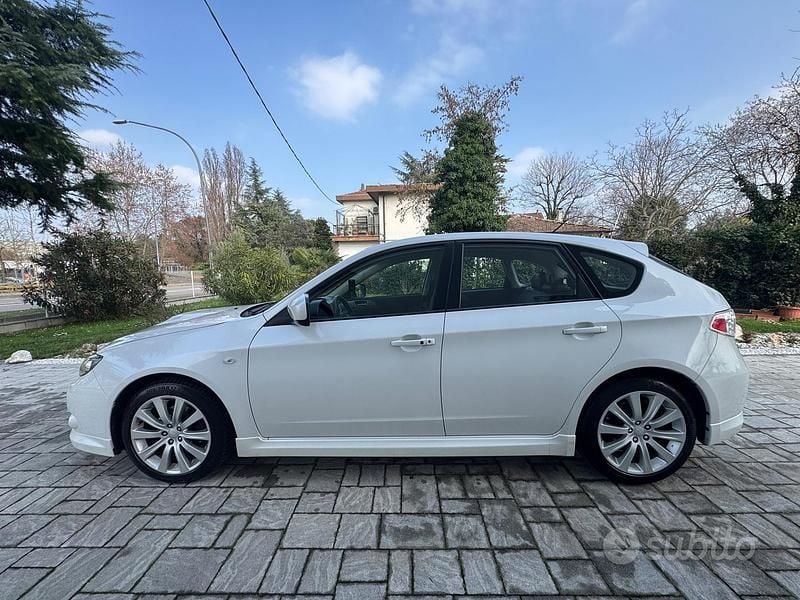Usata Subaru Impreza Sport 150 CV (110 kW) 2009 Bianco Berlina