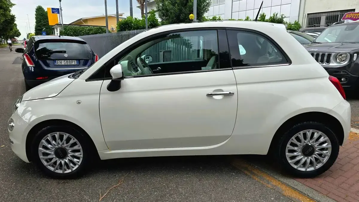 Usata Fiat 500 Riva 69 CV (50 kW) 2017 Bianco Utilitaria