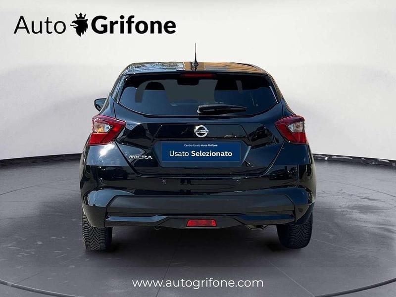 Usata Nissan Micra Acenta 90 CV (66 kW) 2017 Nero Utilitaria