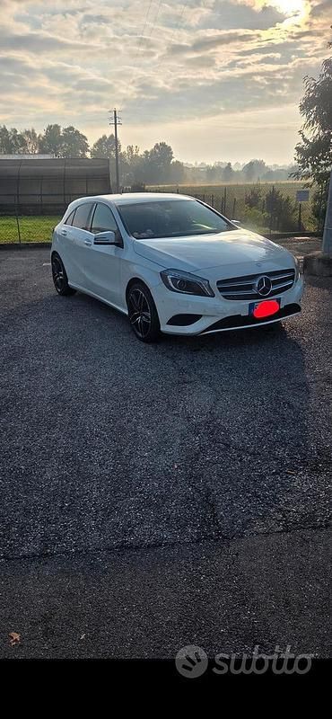 Usata Mercedes A180 2015 Bianco Berlina