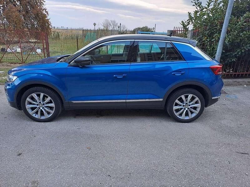Usata VW T-Roc Advance 150 CV (110 kW) 2020 Blu/azzurro SUV