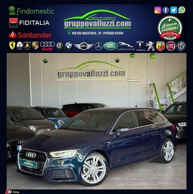 Blu Usata 2019 Audi A3 S-Line | 26.490 € (Molto cara) - Immagine 1/3