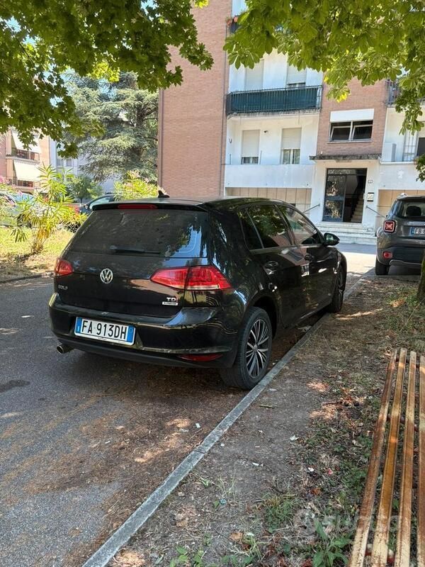Usata VW Golf VII 115 CV (84 kW) 2015 Nero Berlina