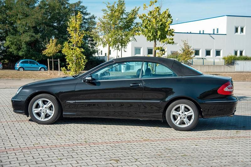 Usata Mercedes CLK200 Avantgarde 163 CV (119 kW) 2005 Nero Cabrio