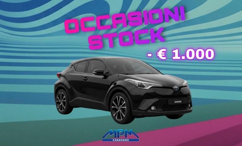 Nero Usata 2021 Toyota C-HR Lounge SUV | 19.800 € (Ottimo prezzo) - Immagine 1/3