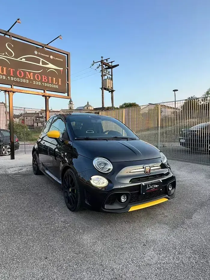 Usata Abarth 595 Pista 160 CV (117 kW) 2017 Nero Berlina