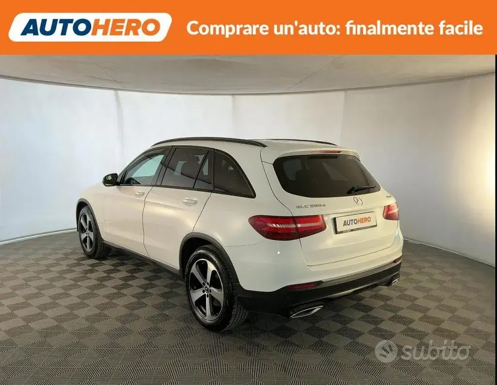 Usata Mercedes GLC250 Exclusive 204 CV (150 kW) 2017 Bianco SUV