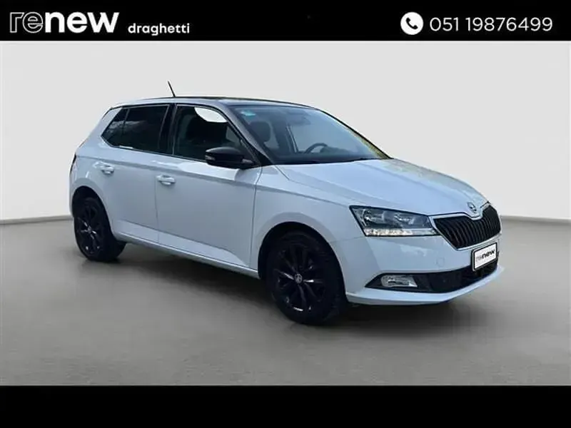 Usata Skoda Fabia 60 CV (44 kW) 2020 Bianco Utilitaria