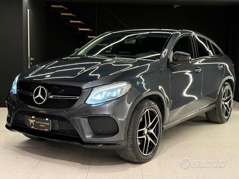 Begagnad Mercedes GLE350 Premium 258 HK (189 kW) 2016 Blå Sportkupé