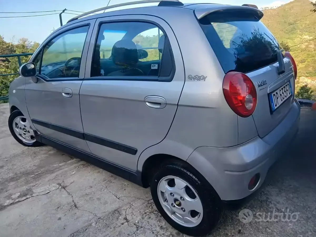 Usata Chevrolet Matiz 67 CV (49 kW) 2009 Grigio Utilitaria