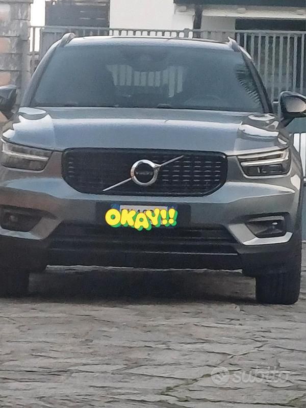Usata Volvo XC40 R-Design 190 CV (139 kW) 2019 Grigio SUV