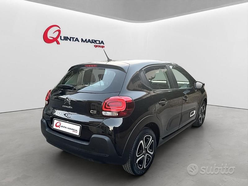 Usata Citroën C3 PureTech 83 CV (61 kW) 2021 Nero Berlina
