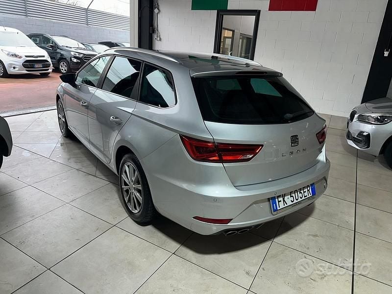 Usata Seat Leon XCELLENCE 150 CV (110 kW) 2017 Grigio Station wagon