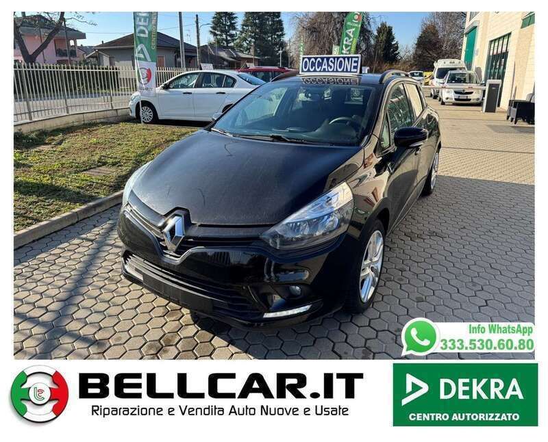 Usata Renault Clio GrandTour 76 CV (55 kW) 2018 Nero Station wagon