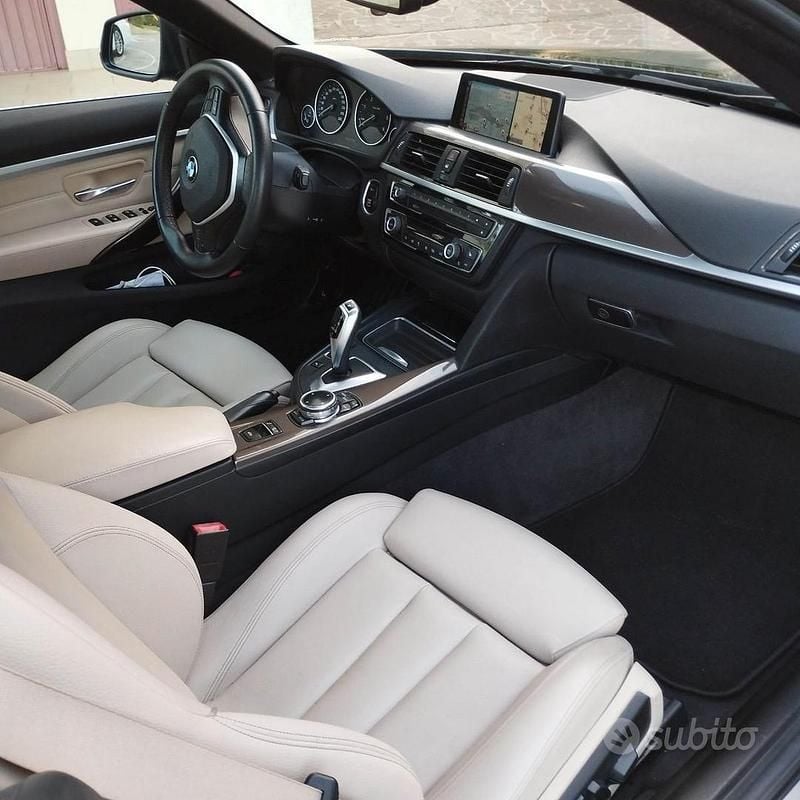 Usata BMW 420 2015 Blu Cabrio