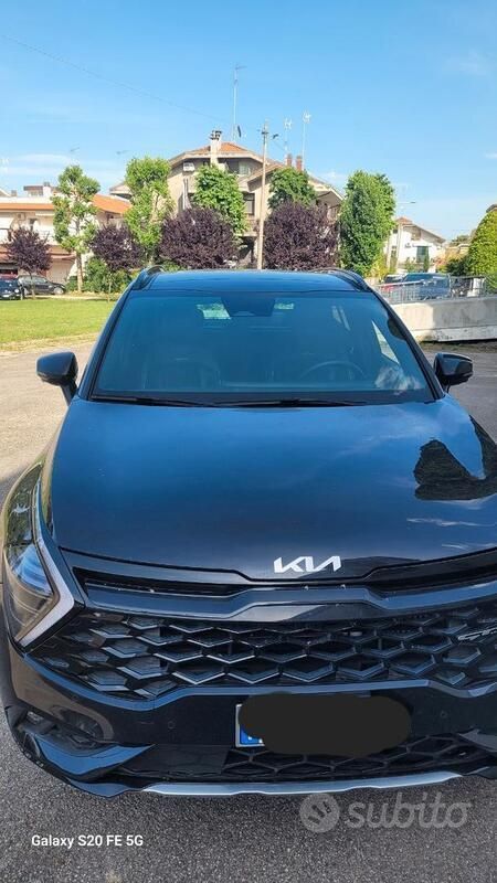 Usata Kia Sportage 180 CV (132 kW) 2022 Nero SUV
