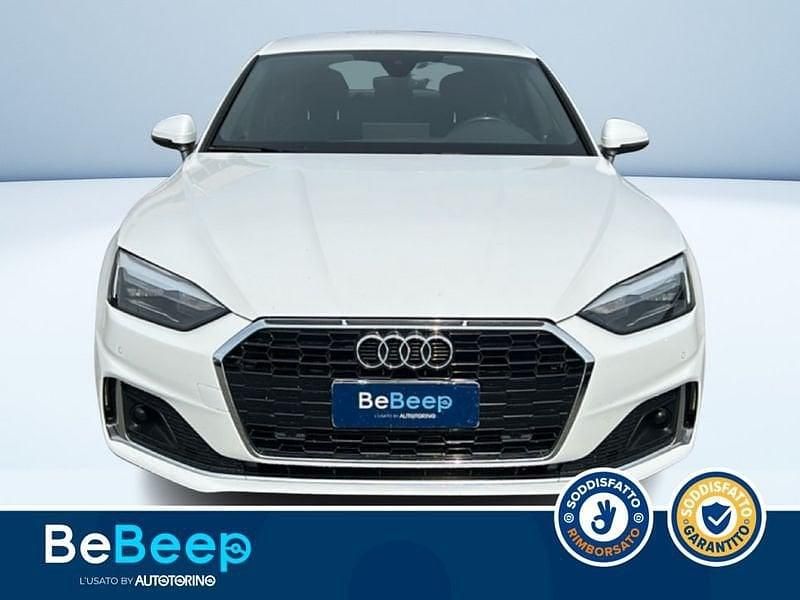 Usata Audi A5 Sportback Advanced Plus 245 CV (180 kW) 2020 Bianco pastello Utilitaria