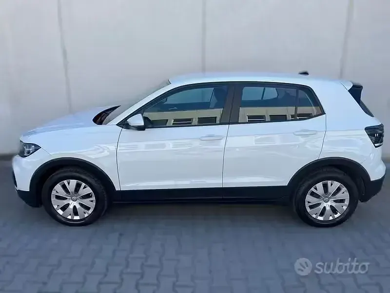 Usata VW T-Cross 95 CV (69 kW) 2020 Bianco SUV